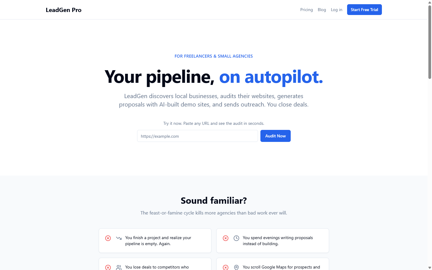 LeadGen live