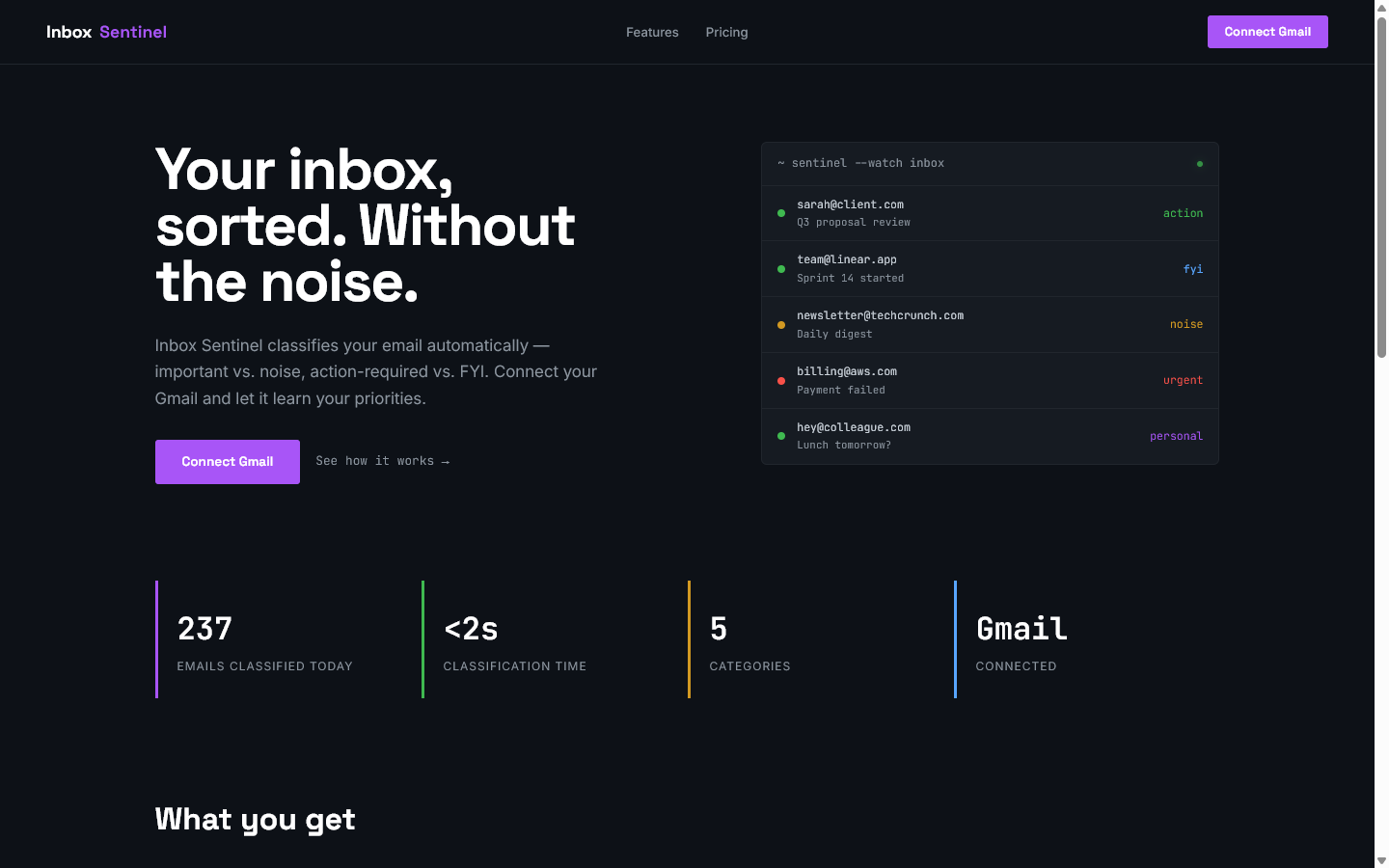 Inbox Sentinel