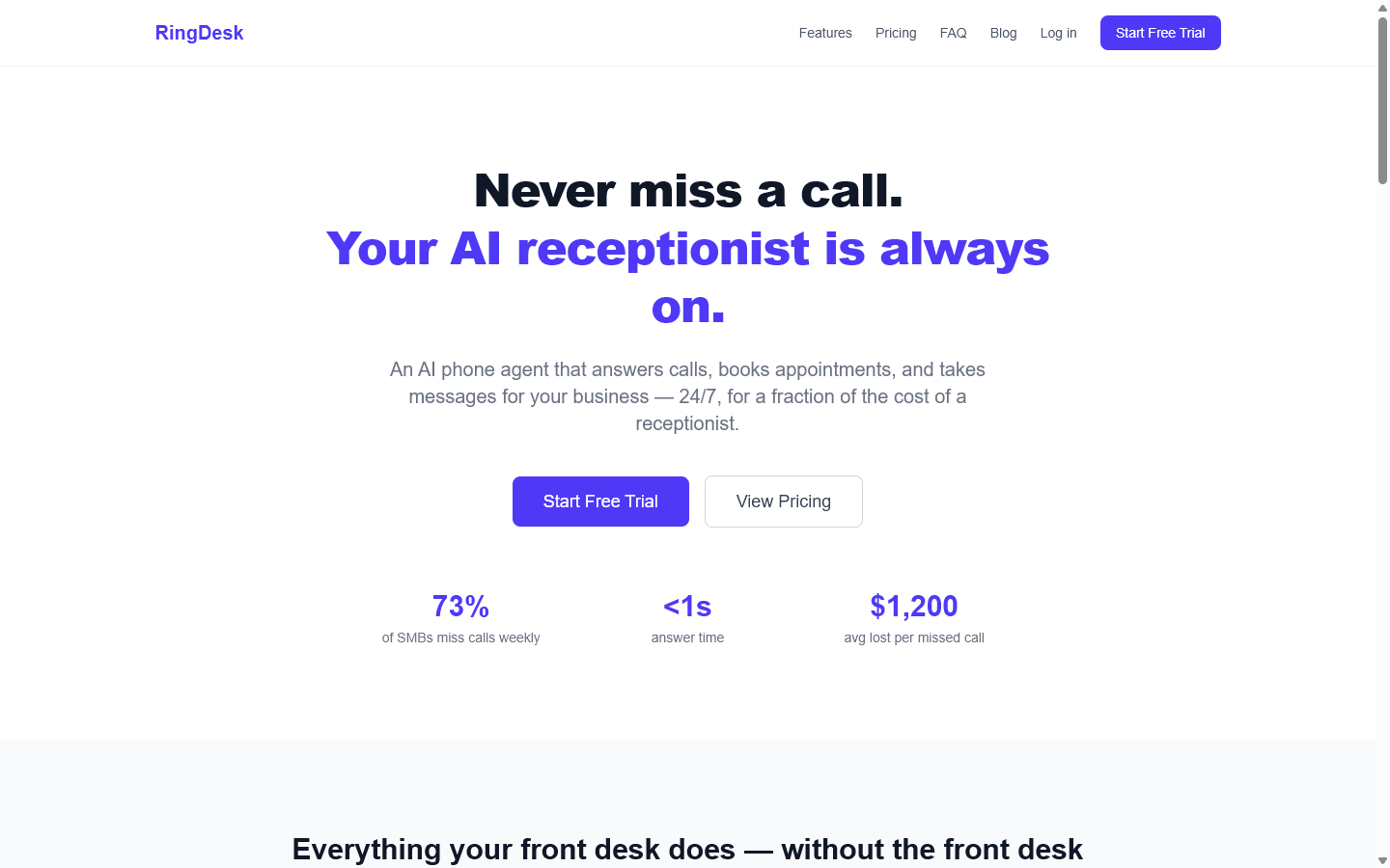 RingDesk live